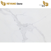 Pure White Bottom Light Gray Veins Calacatta Quartz Countertops B4025