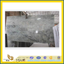 Polished Stone Desert Green Granite Slab for Countertop/Vanitytop (YQC)