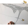 Polished Calacatta Quartz Design Kitchen Countertop Bathroom Vanity Tiles B4013