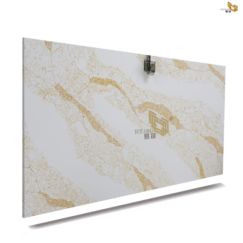 Brands Calacatta Gold Quartz Kitchen Countertops White Quartz Bathroom Vanity Tops Company & Manufacturers