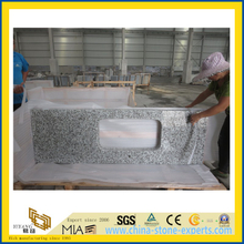 China Grey Granite Prefabricated Stone Countertops for Kitchen(YQW-GC100703)
