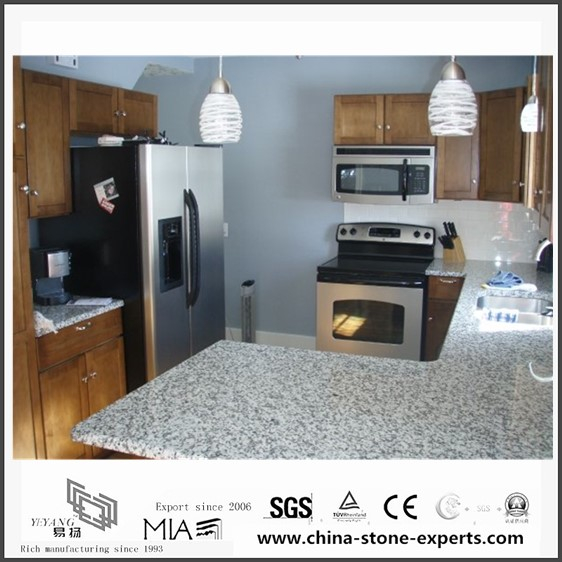 Custom G439 Bianco Taupe Granite Countertop for Kitchen/Bathroom (YQW-GC06102)