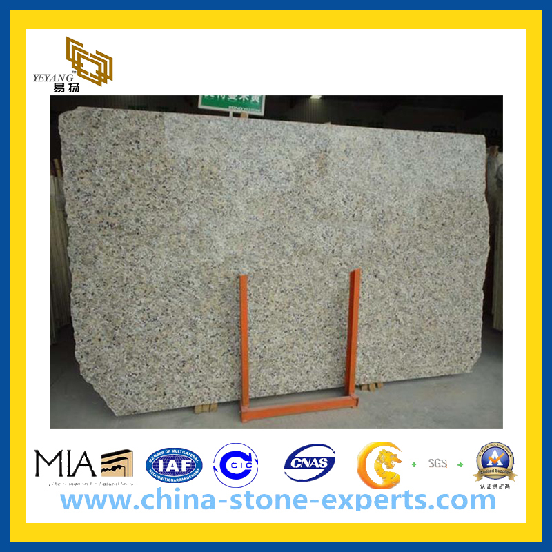 Yellow Butterfly Beige Granite Slab (YQZ-GS1023)