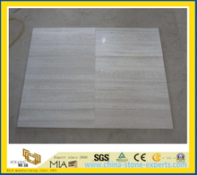 Wooden White Marble Tiles for Wall &amp; Floor -Yya