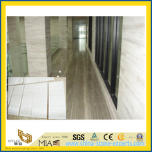 White Wooden Marble Stone Tile for Wall, Floor, Countertop