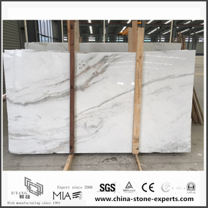 New Exclusive Castro White Marble Slabs for Countertop and Wall / Floor Decor with cheap price