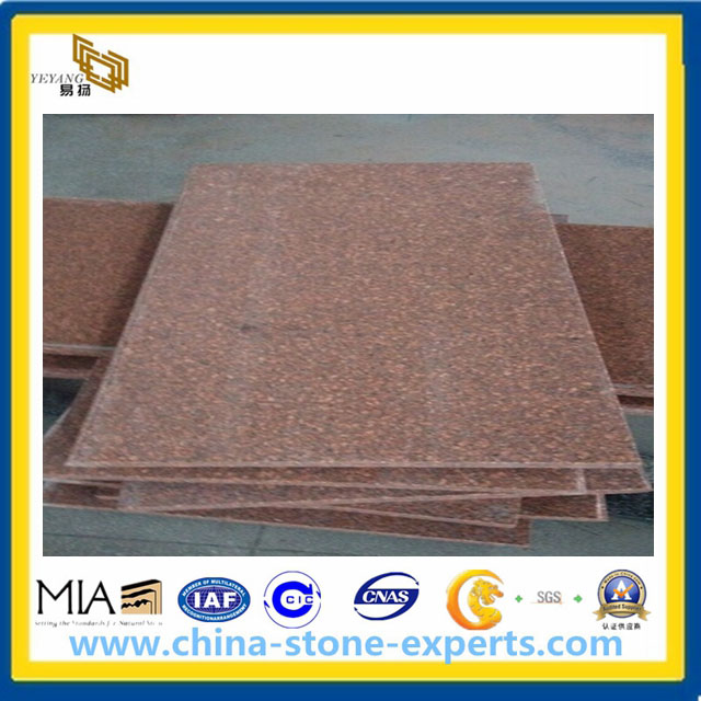G683 Granite Tiles & Slabs,China Red Granite Wall Covering,Guangze Red Granite(YQA-GT1030)