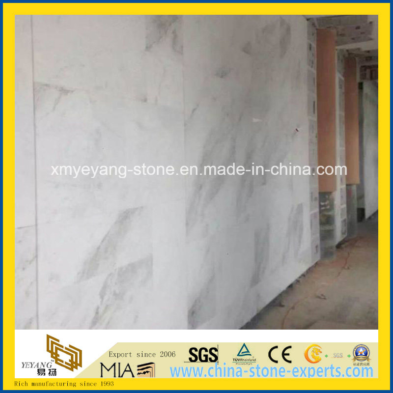 Castro White Marble Building Material for Construction Floor / Wall Decoration