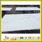 China Polished Castro White Marble Slab for barth vanity tops (YQW)