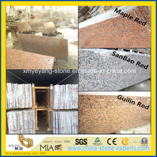 Chinese Maple Red / Guilin Red / Sanbao Red Granite Cut-to-Size Slab