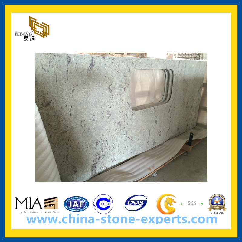 New River White Granite for Bathroom/ Vanity Top / Kithchen Top(YQG-GC1107)