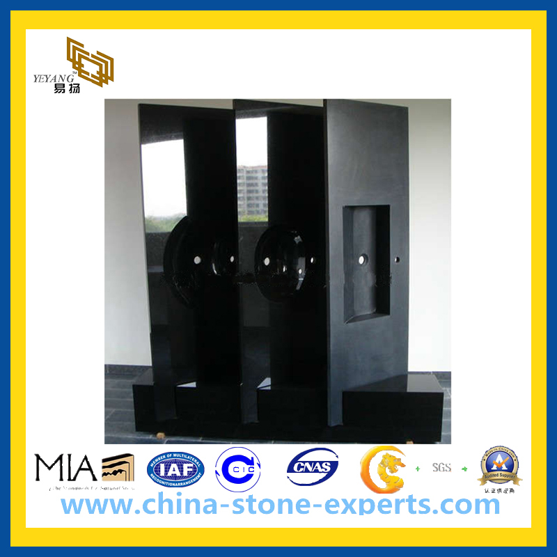 Absolute Black Granite Countertop for Kitchen Decoration