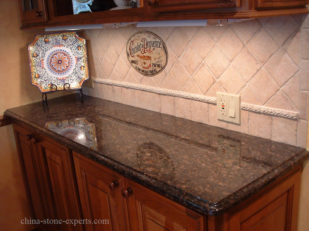 Dakota Mahogany Red Granite Kitchen Countertop for Kitchen/Bathroom/Table