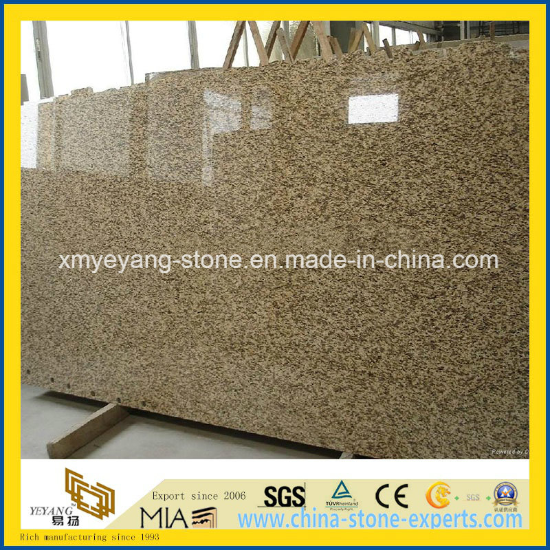 Tiger Skin Yellow Granite Slab for Countertop or Paving